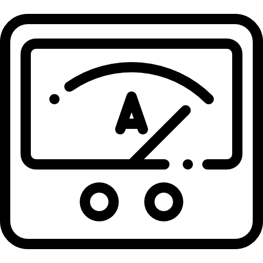 Physics measuring device electronics physics icon
