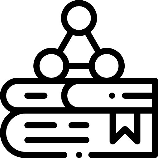 Knowledge book education growth icon