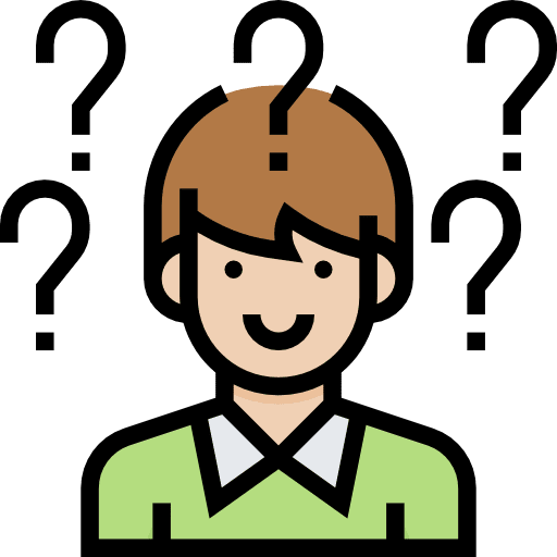 Question doubts guess think icon