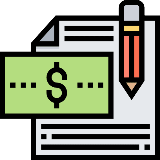 Wage files and folders wage document icon