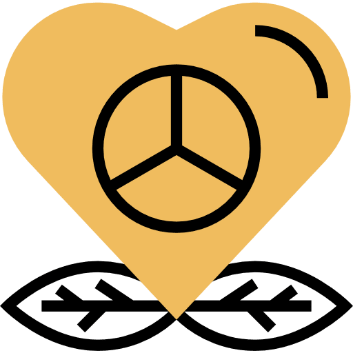 Environmental symbols social care social icon