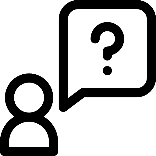 Request information how doubt icon