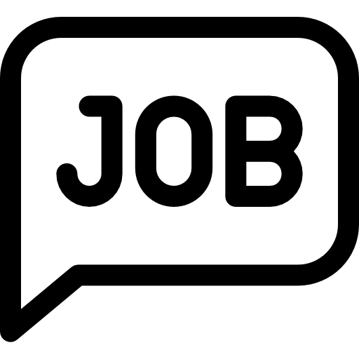 Job interview job communications icon