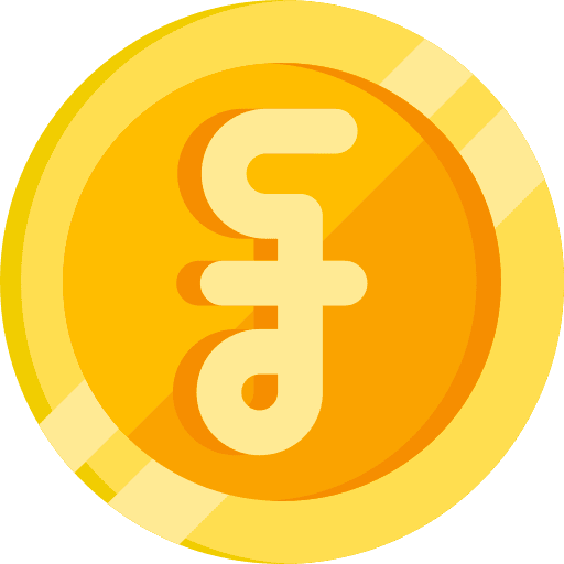 Riel exchange money business and finance icon