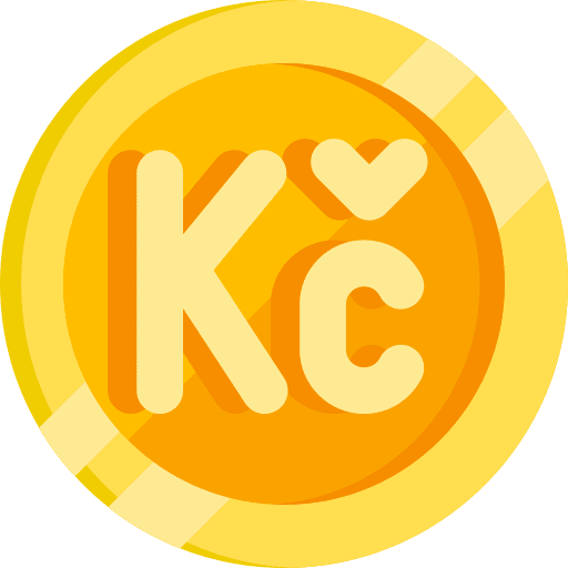 Koruna koruna exchange money icon
