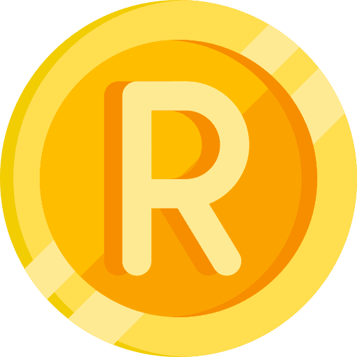 Rand currency economy rand icon