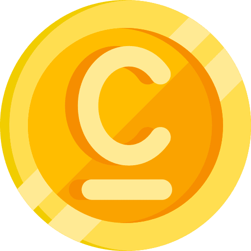 Som som currency coin icon