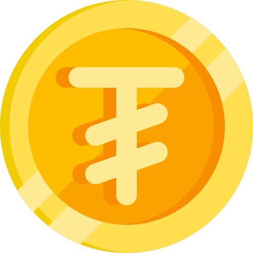 Tugrik economy exchange tugrik icon