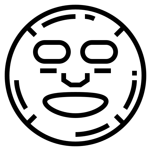 Face mask facial cosmetics beauty icon