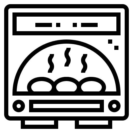 Heater wellness sauna hot stones icon