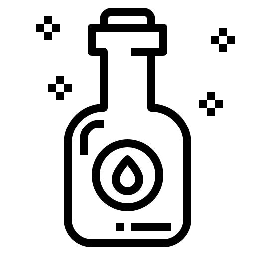 Oil essential oil spa and relax massage icon