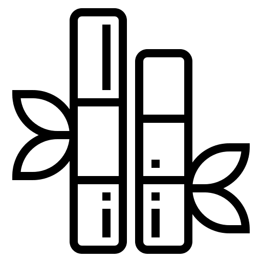 Bamboo plant japan nature icon