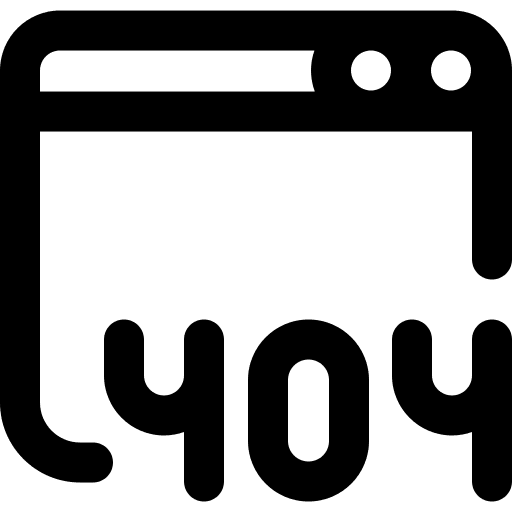404 url html web page icon