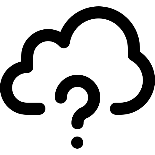 Cloud interface data cloud computing icon