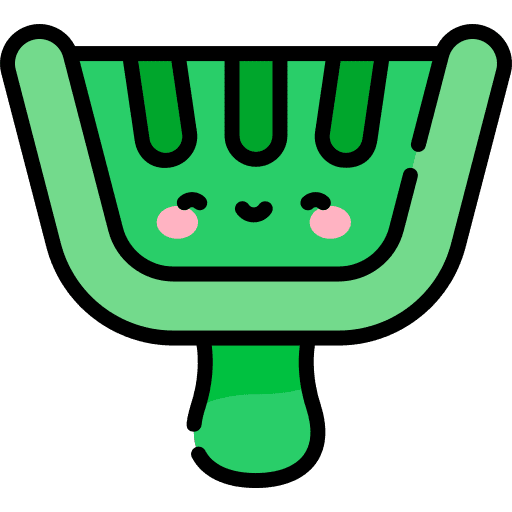 Dustpan washing wiping household icon