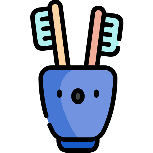 Tooth brush tooth brush brushing cleaning icon