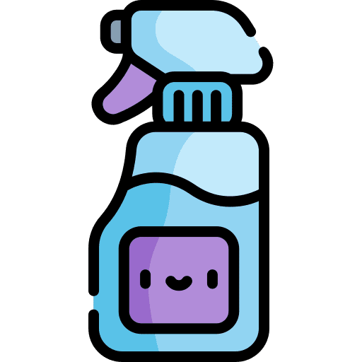 Window cleaner product desinfectant detergent icon