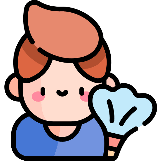 Cleaning bin ecologism young icon