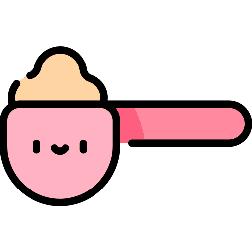 Ladle powder spoon ladle icon