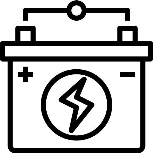 Battery full battery technology ecology and environment icon