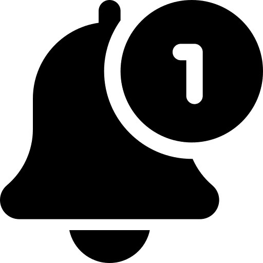 Active alarm active enable icon