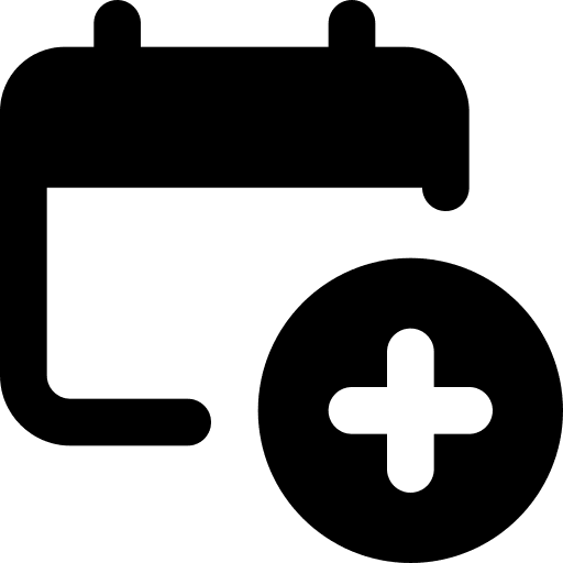 Add time and date interface add icon