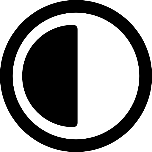 Half time half interface clock icon