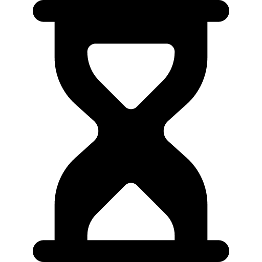 Hourglass hourglass interface clock icon