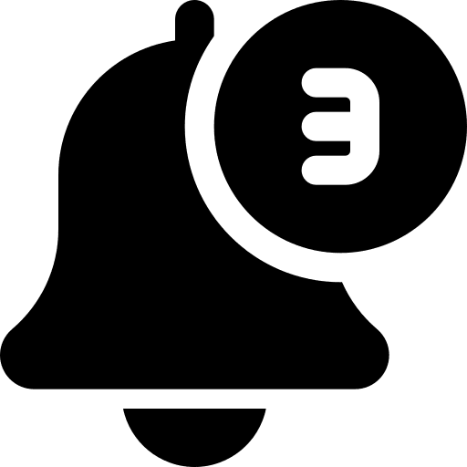 Notification bell notification alarm icon