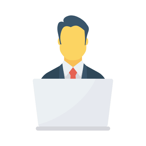 Employee avatar professions and jobs occupation icon