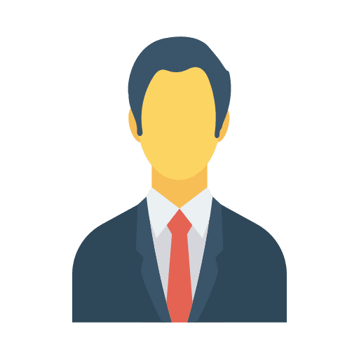 Employee worker avatar working man icon