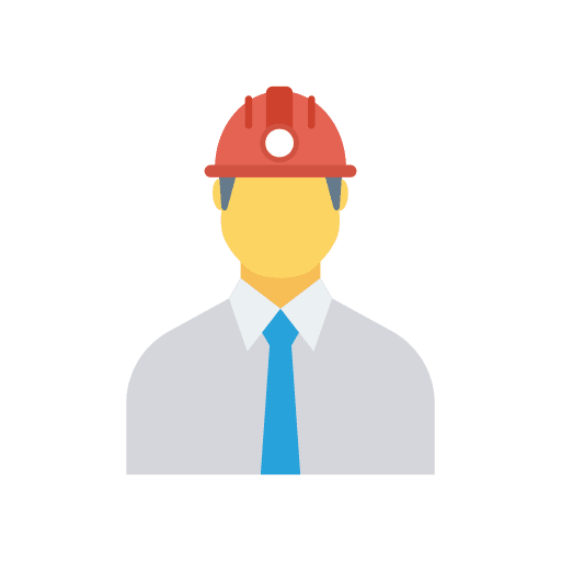 Engineer man occupation people icon