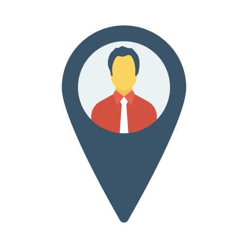 Pin map point maps and location placeholder icon