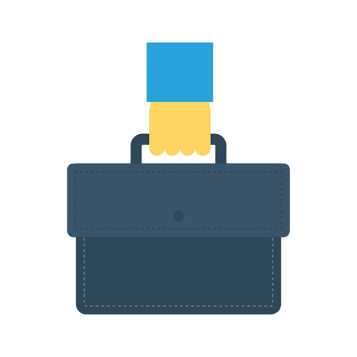 Portfolio business briefcase portfolio icon