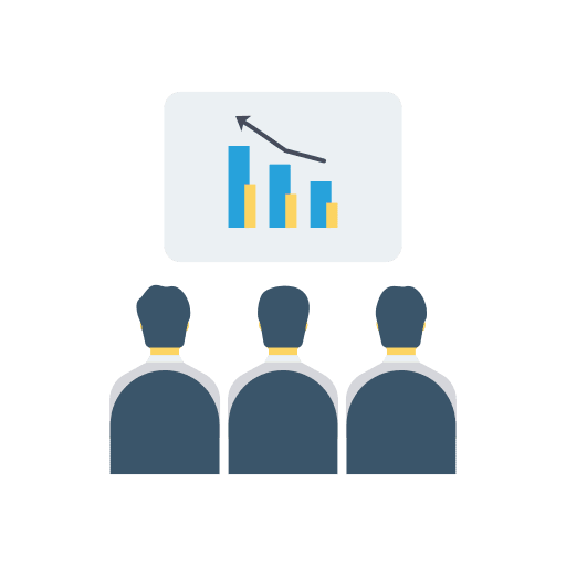 Presentation profits presentation business and finance icon
