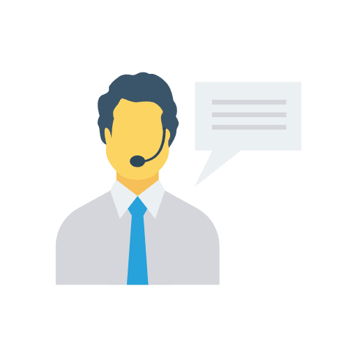 Support man ombudsman information icon