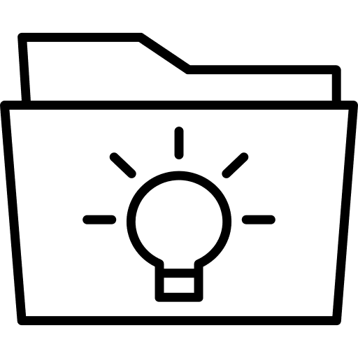 Idea idea business and finance test icon