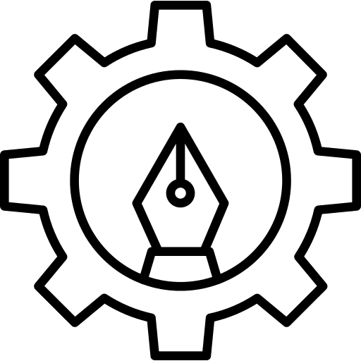 Fountain pen fountain pen writing art icon