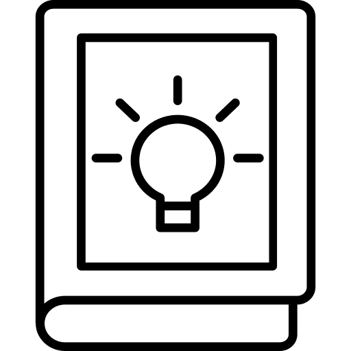 Idea education light bulb creative icon