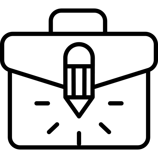 Briefcase briefcase art and design art icon