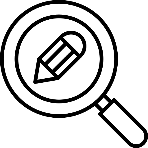 Search search zoom art and design icon