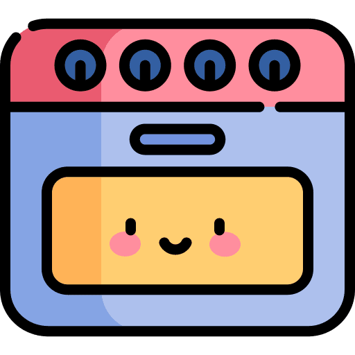 Oven cooking kitchenware electronics icon