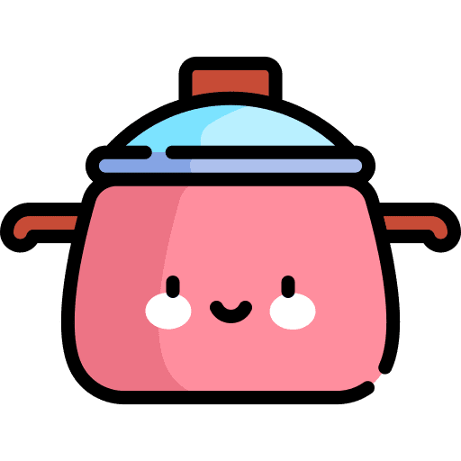 Pot food and restaurant pot hot icon