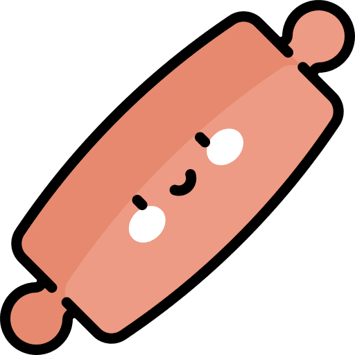 Rolling pin kitchen utensils food and restaurant tools and utensils icon