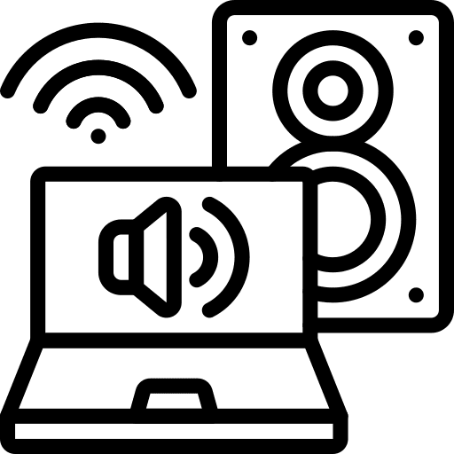 Hifi hifi computer laptop icon