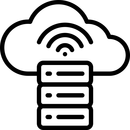 Cloud computing multimedia option ui multimedia icon