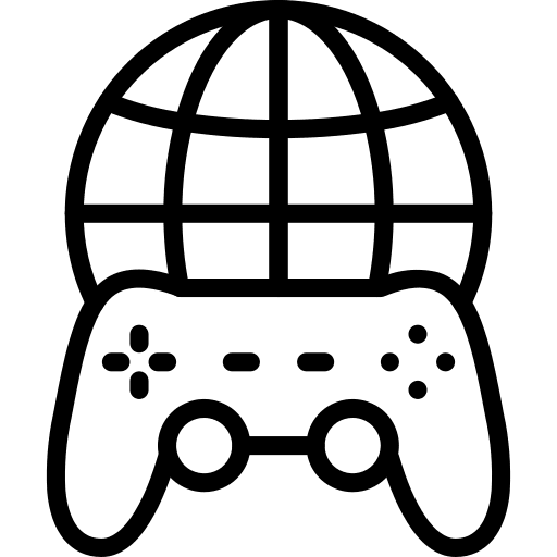 Gaming video game gaming streaming icon