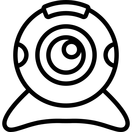 Webcam webcam communications videocam icon