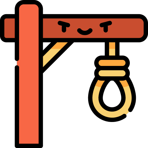 Gallow horror gallow frightening icon