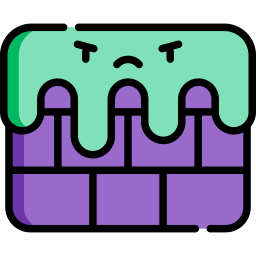 Slime halloween slime horror icon